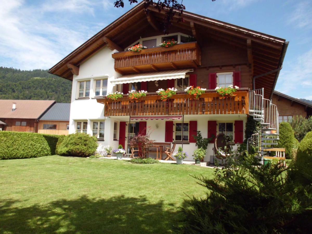 Ferienwohnung Annele Hittisau Exterior foto